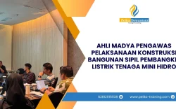 SERTIFIKASI AHLI MADYA PENGAWAS PELAKSANAAN KONSTRUKSI BANGUNAN SIPIL PEMBANGKIT LISTRIK TENAGA MINI HIDRO JAKARTA