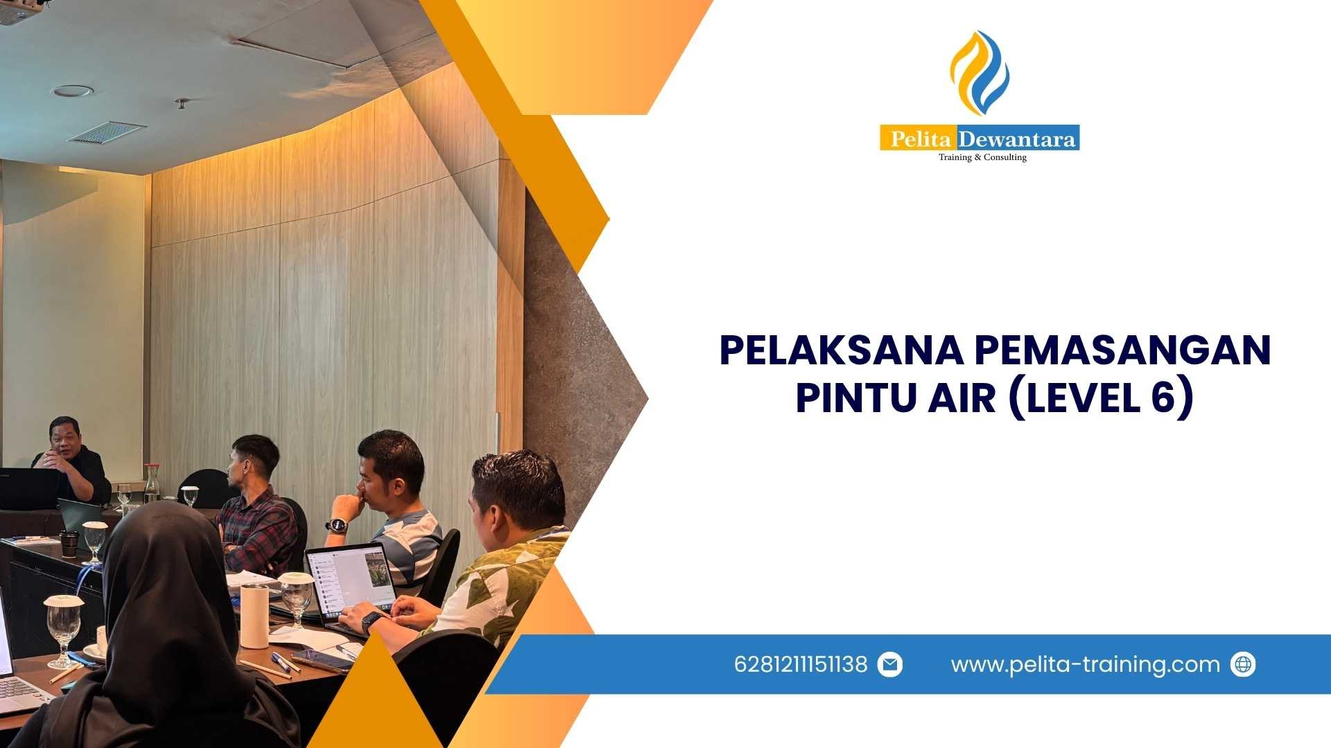 SERTIFIKASI PELAKSANA PEMASANGAN PINTU AIR (LEVEL 6) JAKARTA
