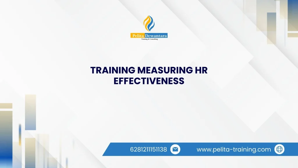 TRAINING MEASURING HR EFFECTIVENESS